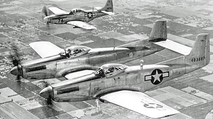 North American P-82 Twin Mustang, USAF