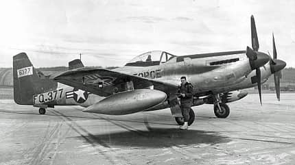 North American P-82 Twin Mustang, USAF Museum