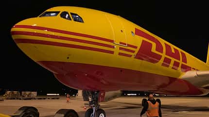 A330, DHL, Leipzig