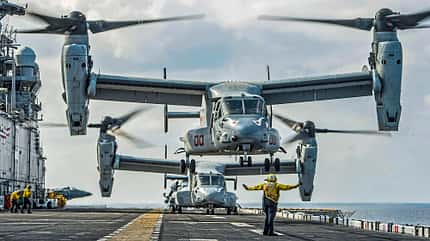 USS MAKIN ISLAND FLIGHT OPS