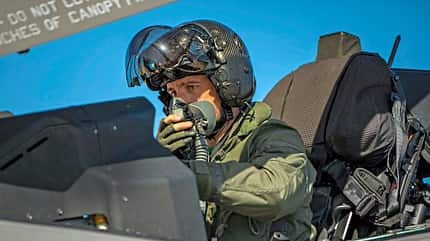 F-35A, USAF 422nd TES and BOLT AMU support AFOTEC