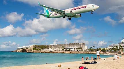 Barra Flughafen, Helgoland, Sint Maarten, St. Barth, Juist