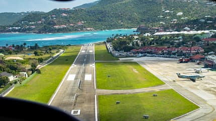 Barra Flughafen, Helgoland, Sint Maarten, St. Barth, Juist