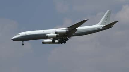 DC-8, NASA, Swissair, TACS, KLM, United