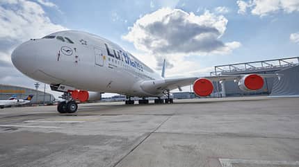 A380, Lufthansa, Corona