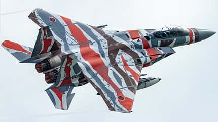 JASDF, F-15, Aggressors