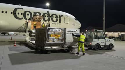 Condor, 767, Fracht, DHL Condor fliegt mit der 767-300 Fracht für DHL ab Leipzig.
