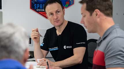 esa, nasa, matthias maurer, astronaut, thomas pesquet, space food