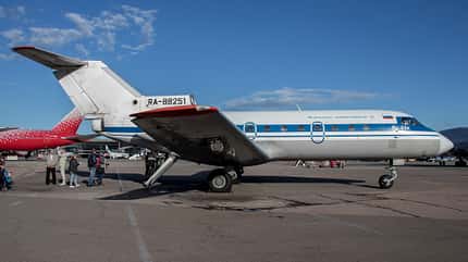 Jak-40, Yak-40, Vologda, Wologda, Russland, Jak, Jakowlew, Yakovlev