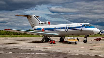 Jak-40, Yak-40, Vologda, Wologda, Russland, Jak, Jakowlew, Yakovlev