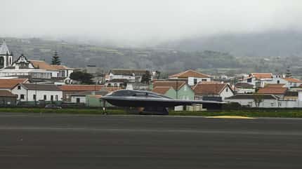 B-2A Spirit, Northrop, Lajes, Azoren, Bomber task force
