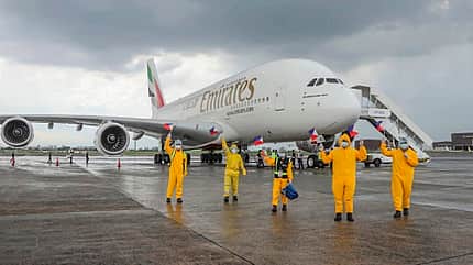 A380, Emirates A380-FLIGHT
