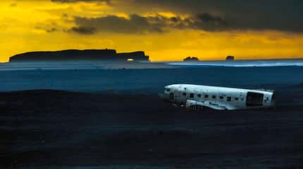 Island, Skytrain, C-117D, Wrack