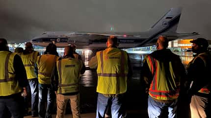 DB Schenker, Antonow, Volga-Dnepr, An-124, Impfstoff, Corona