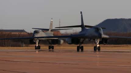 B-1B, Lancer, Bone,USAF 9th EBS concludes BTF Europe operations