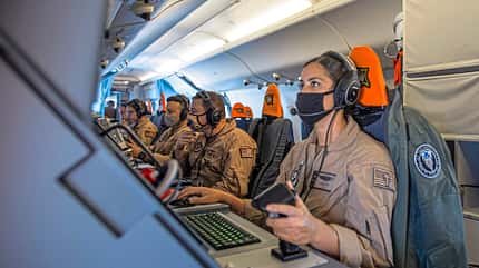 US Navy, P-8A AWO2 Marcano Conducts Flight OPS
