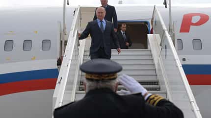 Iljuschin, Putin, Il-96-300, Rossiya FRANCE-RUSSIA-DIPLOMACY