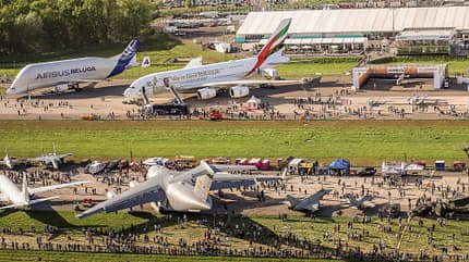 ILA, Berlin, BER, ILA-Vorfeld 2018.