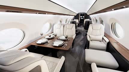 Gulfstream, G700, Kabine