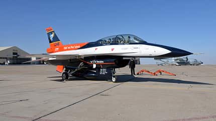 Vista, F-16, X-62 VISTA gets a new look