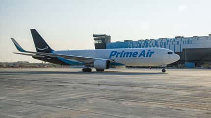 Amazon, Prime Air, Kentucky, Air Hub Amazon hat am Cincinnati/Northern Kentucky International Airport ein eigenes Air Hub eröffnet.