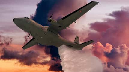 A400M, Löschbomber, Feuer, Waldbrand, Casa