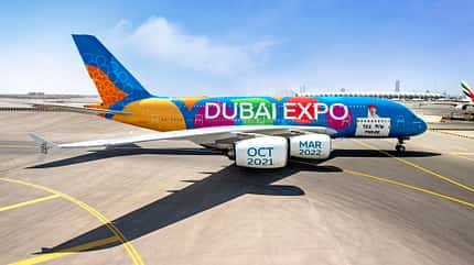 A380, Emirates, Expo