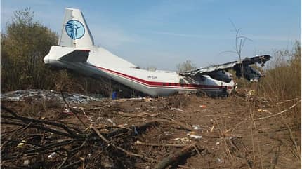 An-12, Ukraine Air Alliance, Antonow, Absturz, Lwiw