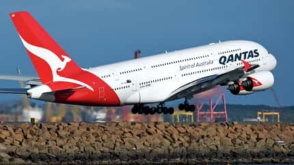A380, Qantas, EFW