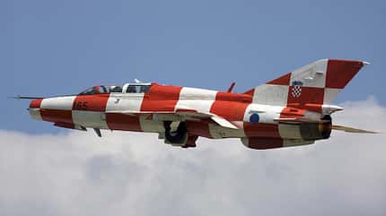 Mig21, MiG, Mikojan, Kroatien