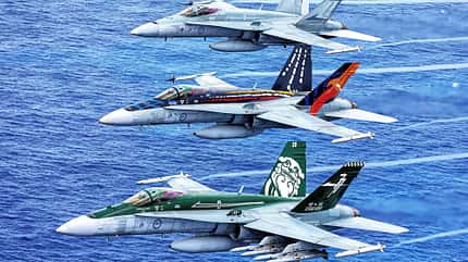 RAAF, Hornet, F18, FA18, Australien