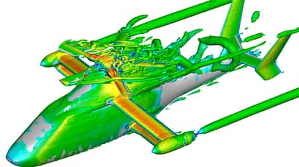 TUM, Rotorkopfverkleidung RACER Simulation