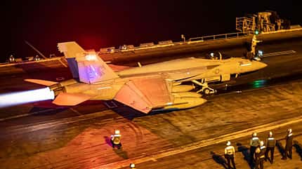 Flugzeugträger Vinson und Truman im Dezember 2021