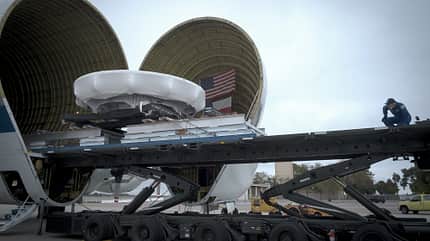 Super Guppy, Artemis, Orion, NASA