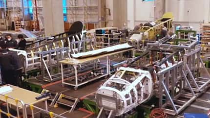 Hürjet Überschall-Strahltrainer von Turkish Aerospace Industries.