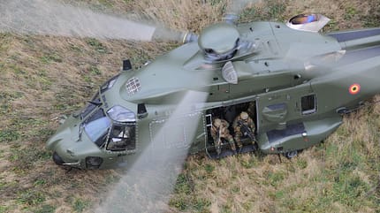 NH90, NHIndustries, Belgien,