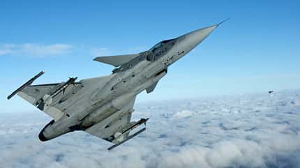 Gripen, FMV, Saab, Tschechien Tschechien hat seine JAS 39C/D Gripen modernisiert.