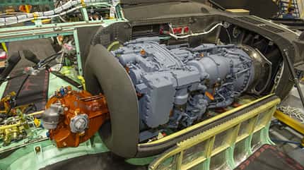 GE, T901, Army, GE T901 Wellenturbine für die US Army.