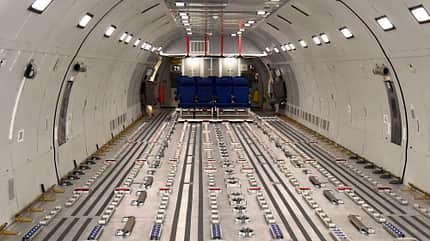 Pegasus, KC46A, KC46, Boeing, Frachtraum