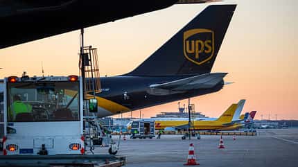 Flughafen, Köln/Bonn, Koeln, Airport, Fracht, UPS Flughafen Köln-Bonn in der Coronakrise
