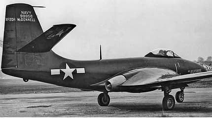 Banshee, F2H, XF2D1, McDonnell Douglas, erster Prototyp