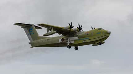 China's New Configuration AG600 Large Amphibious Aircraft Makes Maiden Flight