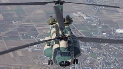 JASDF, Japan Air Self Defense Force, Boeing CH47J, Helicopter, CH 47J