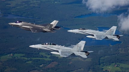 F35A, F35B, F18, Finnland