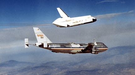 Space Shuttle, Enterprise, Boeing 747, 1977, Rockwell, NASA