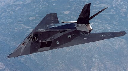 F117A, Lockheed F117A, Stealth Fighter, Tarnkappenflugzeug, USAF