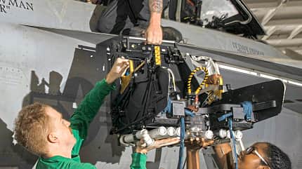 Schleudersitz, Martin Baker, Mk14, FA18 Austausch Aircraft Maintenance