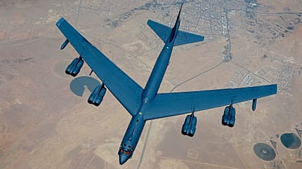 USAF, B 52H, US Air Force Patrolling the skies