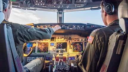 Boeing P 8A, Poseidon, Cockpit Patrol Squadron (VP) 47 Participates in Pacific Griffin 2019