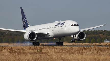 787, Lufthansa, Boeing Die erste Boeing 787-9 der Lufthansa.